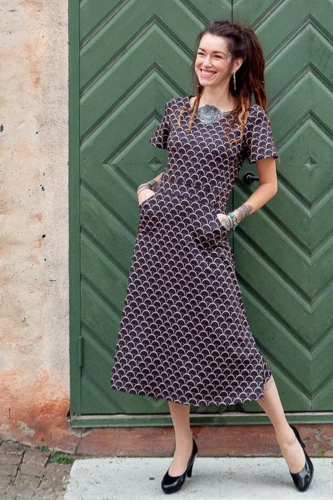 Dress Kerstin - 20s Logo Purple Dress Kerstin - 20s Logo Purple