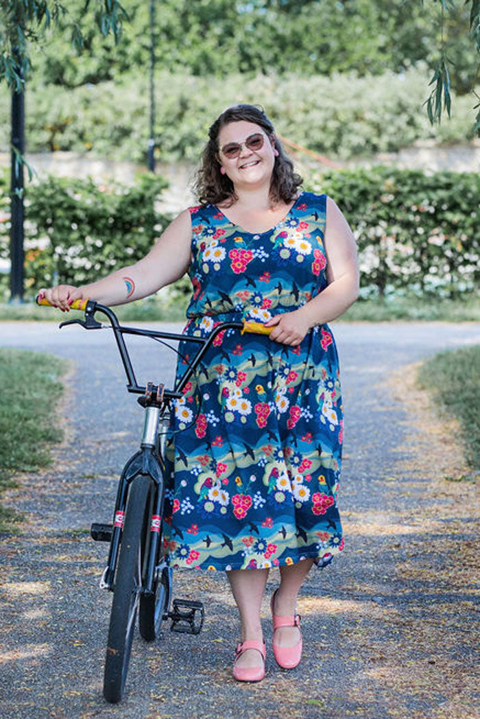 Dress Barbro in organic GOTS certified cotton from Esther Inez Esther Inez AB